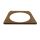 Behrend Toilet Seat for Wood Commode Chair, Plastic, 1pc