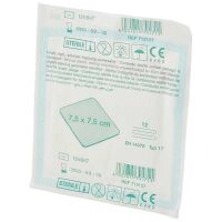 Noba gauze compress sterile, 12-fold, single, 60pcs, sizes