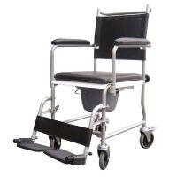 Careline Toilettenrollstuhl Standard, schwenkbare...