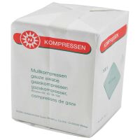 Noba gauze compress, 8-fold, non-sterile, EN14079Typ17,...