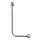 Behrend Safety support handle, stainless steel, textured, right / left