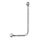 Behrend Safety support handle, stainless steel, textured, right / left