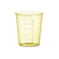 Med Comfort disposable medicine cups, 30ml, 80pcs, colors
