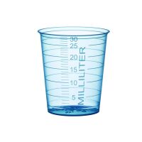 Med Comfort disposable medicine cups, 30ml, 80pcs, colors