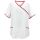 Exner Tunic, White, Asia-Style, Pockets, Coloured Piping, size/Colours