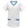 Exner Tunic, 2 Pockets, 175g, White, Coloured Border, XS-5XL