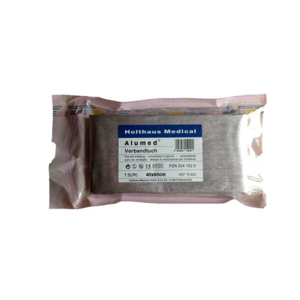 Holthaus Medical Alumed Dressing Cloth, Sterile, 2 Sizes
