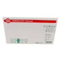 Noba NOBAGLOVE® Soft Vinyl Disposable Gloves, XS-XL,100pcs