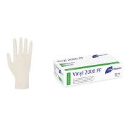 Meditrade Vinyl Gloves Vinyl 2000 PF, Non-Sterile, XS-XL,...